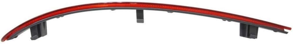 For Mercedes-Benz ML250/ML350/ML400/ML550/ML63 AMG Bumper Reflector 2012 13 14 2015 Driver Side | Rear | CAPA Certified | MB1184105 | 166 820 00 74