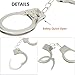 Handcuffs for Kids Safety Toy Cop Cuffs with Key Police Officer Role Play Cowboy Sheriff Halloween Costume for Kids