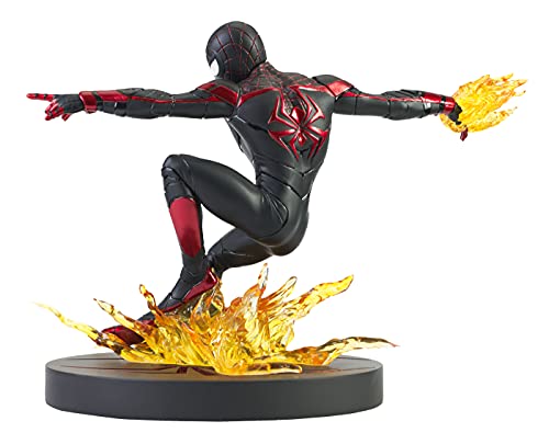 Diamond Select Toys Marvel Gallery: Miles Morales (PlayStation 5 Version) PVC Statue, Multicolor by Diamond Select Toys - Image 2