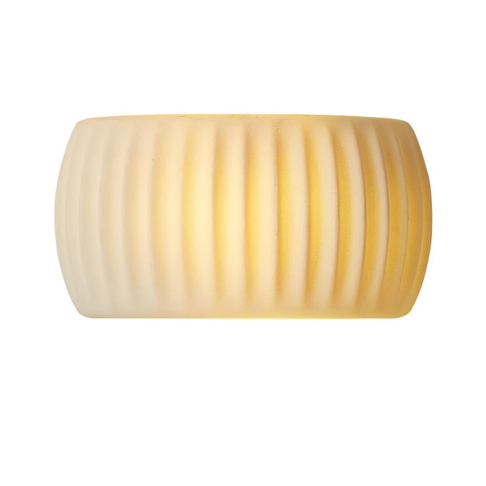 Lámpara de pared de alta calidad diseño nórdico moderno luz blanca lechosa aplique café
