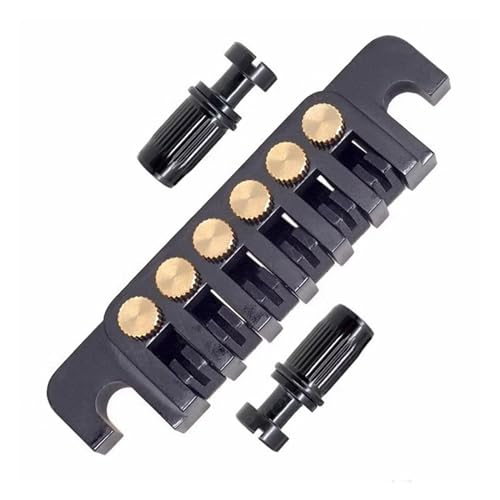 Cordier de guitare vintage à 6 cordes avec chevilles de rechange pour guitare électrique