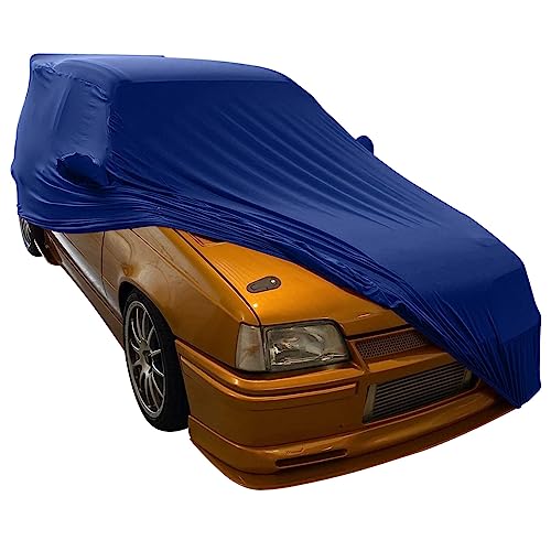 Lavabile a 30 gradi Star Cover telo copriauto da interno compatibile con Opel Kadett E GSi con tasche per gli specchietti GARAGECOVER Vestibilità perfetta e cover su misura