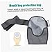 Imagen de La Bolsa de ostomía Cubre la Bolsa de ostomía de la colostomía con el cinturón elástico Ajustable de la Bolsa de ostomía Impermeable para la colostomía íletomía urostomía 31x18