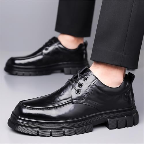 Men's Genuine Leather Dress Shoes Business Formal Oxfords First Layer Cowhide Arrival Wedding Casual Shoes3