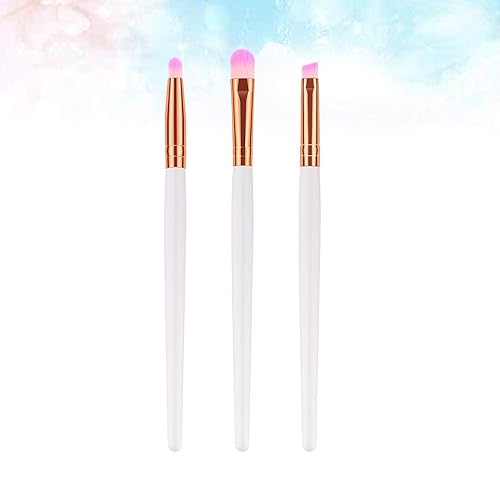 Miniatura 6 de Cepillo de maquillaje de cerdas de nailon con mango de madera, kit de brochas de rubor en polvo para mujer (T- 03-005) para mujeres y niñas