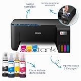 Epson EcoTank ET-2861 stampante multifunzione inkjet 3in1 A4, serbatoi ricaricabili alta capacit�, 4 flaconi inclusi pari a 4500pag B/N 7500pag colore, Wi-FI Direct, USB (ECOTANK ET-2861) - 3