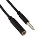 Produktbild DELOCK Verlängerungskabel Klinke 4,4 mm 5 Pin Stecker zu Buchse 1 m schwarz