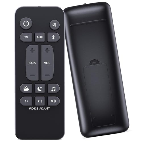 Image of Replacement Remote Control fit for Polk Audio Signa S1, S2, S3, S4 Ultra-Slim Sound Bar, RE6214-1 RE62141