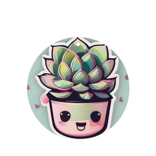 Hojas aromáticas Smiling Succulents para auto miniatura 1