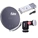 Produktbild Digital Sat Anlage 16 Teilnehmer | Fuba DAA 850 A Sat-Schüssel 85cm Alu anthrazit + DUR-line +Ultra Quattro LNB + DUR-line MS 5/16 G-HQ Sat Multischalter 16 Teilnehmer (DVB-S2, HDTV, UHD/4K, 3D)
