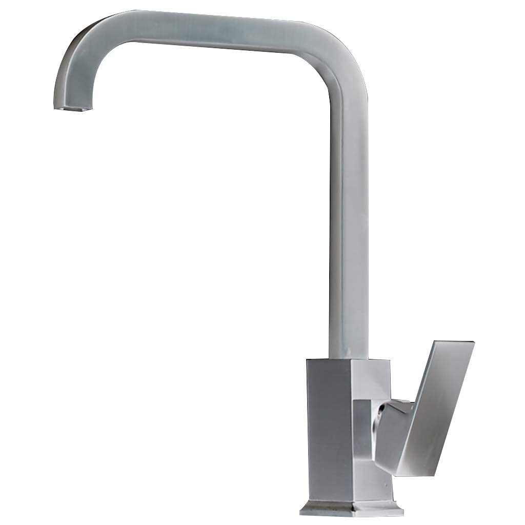 LAMGUL Rubinetti per lavello, Rubinetti per lavello da Cucina Rubinetti per lavelli da Cucina Rubinetto da Cucina in Ottone con Tubo Flessibile, Rubinetto per lavabo a Foro Singolo con Maniglia