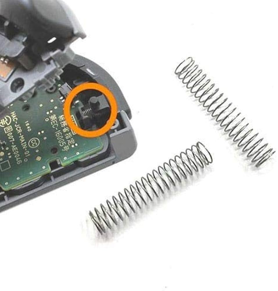 ゆのはな: SPRING! (Nintendo Switch) 50PCS Springs for Nintendo Switch NS Joy Con Repair Spring