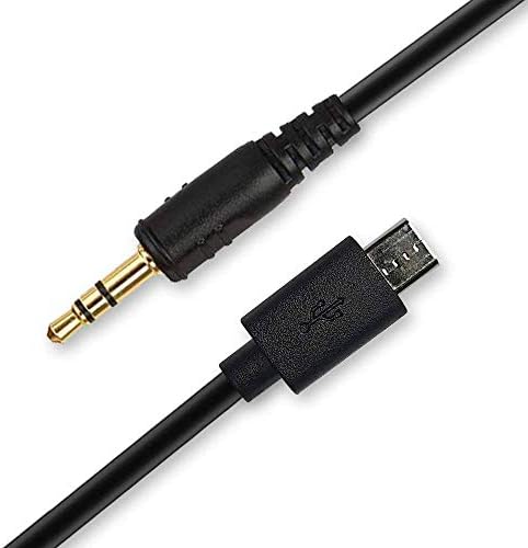 PHOLSY 3.5mm Off Camera Shutter Connecting Cable 3.5mm-E3 Camera Connecting Plug Compatible with Canon Fujifilm Pentax Samsung Contax Sigma Cameras Compatibility with Pixel Remote Control TW283-Series