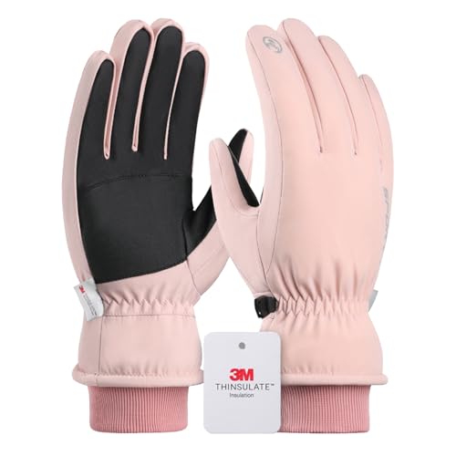 DUFFOBAN Ski Gloves, Snow Gloves for Cold Weather 3M