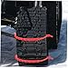 Healifty 20pcs Winter Car Chains Snow Traction for Tires Skid Snow Chains Car Tires Traction Skid