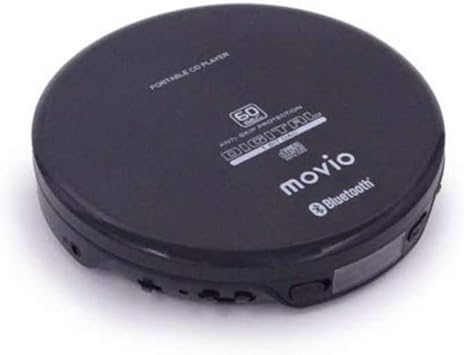 Nagaoka M202BTCDP CD Player, Supports Wired/Wireless, Sound-Prevention, Bluetooth 4.2, Portable CD Player