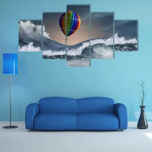 Tableau déco impression sur toile intissée durable avec cadre inclus