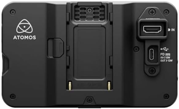 Atomos Shinobi II Bundle with Watson NP-F770 Lithium-Ion Battery Pack (7.4V, 4400mAh), Watson Compact AC/DC Charger for L & M Series Batteries and Anti-Static Screen Cleaning Wipes (5-Pack)
