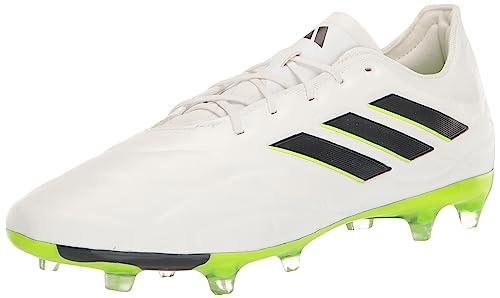 Adidas Unisex-Adult Copa Pure.2 Firm Ground White/Core Black/Lucid Lemon 4 - image 1