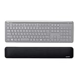 サンワダイレクト リストレスト フルキーボード用 腱鞘炎防止 疲労軽減 幅45.3cm 200-TOK016BK