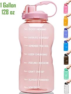 Venture Pal Large 1 Gallon/128 OZ (When Full) Motivational BPA Free Leakproof Water