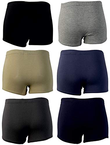 Image of BODYCARE Boys' Cotton Trunks (Pack of 6) (Color & Print May Vary)