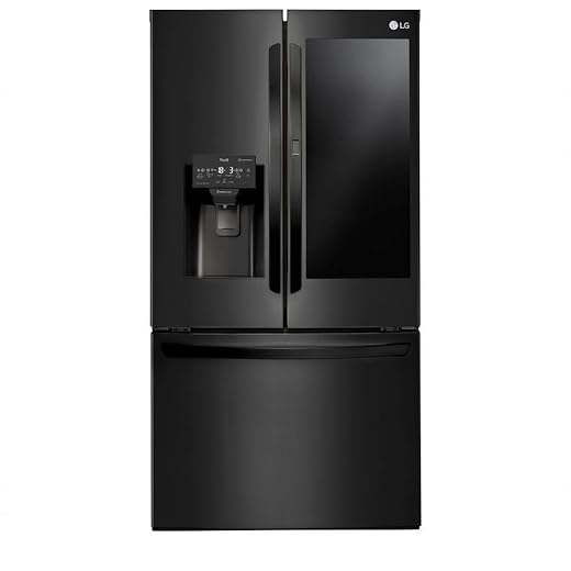 Geladeira Smart Lg Inverter French Door Instaview Door-in-door 660l Black Inox Thinq Gm-x288nqxh 127v