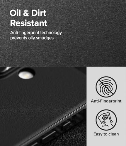 Image of Ringke Onyx Compatible with iPhone 16 Plus Case Cover Rugged Flexible Durable Anti-Slip TPU Protection Shockproof iPhone 16 Plus Back Cover - Black