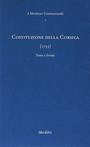 Costituzione della Corsica (1755