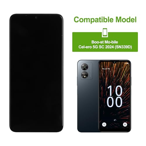 Réparer un écran Celero 5G 2024 cassé avec le kit LCD tactile SN339D - 2