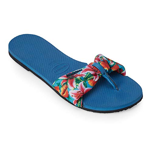 Chinelo You Saint Tropez, Havaianas, Feminino, Azul Aço, 41/42
