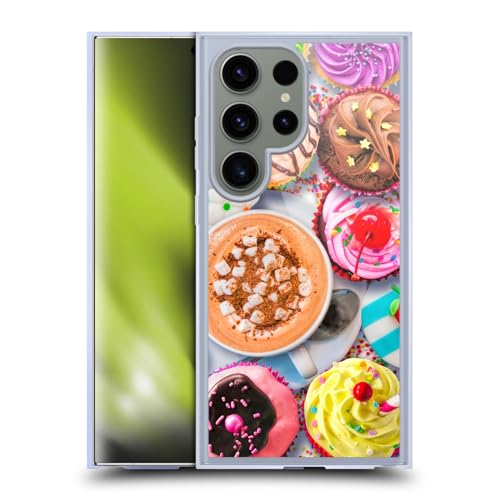 Coque Galaxy S24 Ultra MagSafe Cupcakes et Cacao pour un style joyeux