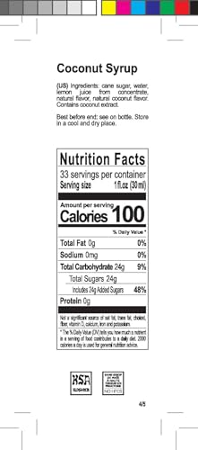 Image of 1883 Vanilla, Salted Caramel, Coconut Syrup - The Original Collection of Flavours Gift Set - 8.45 Fl Oz (Pack of 3)