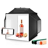 1. (Alta potencia) La fuente de alimentación del estudio adopta una fuente de alimentación de alta calidad de 18V4A (70W), hasta ahora el estudio de mayor potencia, el estudio de mayor potencia en el mercado es de 60W.