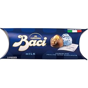 BACI(バッチ) ミルクチョコレート BOX 3粒 (個包装 イタリア産 ギフト)" 