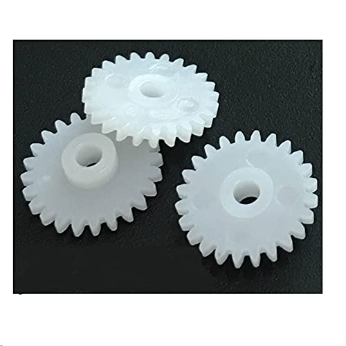 TMP1105 242.5A 0.5M Gear Wheel 24 Teeth Hole 2.5mm Tight Model Motor Parts Pinion Accessory 10pcs/lot (Hole Diameter : 2.5mm Tight, Number of Teeth : 24 Teeth)