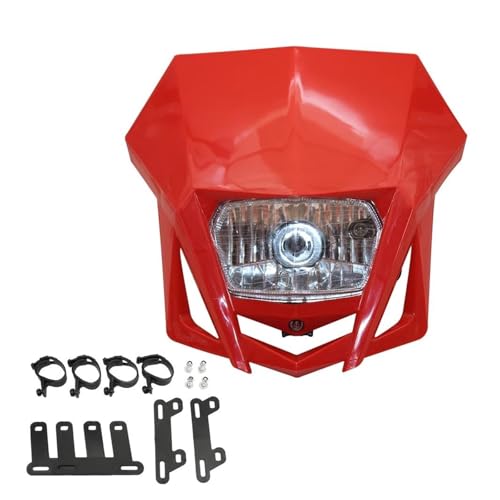 �ɓK������ �X�Y�L DRZ RMZ RM 85 125 250 �p �o�C�N�p�w�b�h���C�g�v���[�g �G���f���[�� �_�[�g�o�C�N�A�N�Z�T���[(Red)