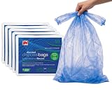 Kordis Sacchetti per l'incontinenza adulti, 5 x 50, profumati, manici, usa e getta, discreti