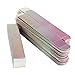 COSIDEA 50 PCS Empty Holographic siver Lip Gloss Boxes W21 xW21 xH121mm / 0.83*0.83*4.76 inch, Cosmetic Perfume Mascara Box Packaging, small Kraft Paper Box Luxury Holder Wrapping