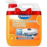 Cleanerist | Nettoyant Concentré pour Robots Laveurs 5L – Parfum Orange [333 Doses] – 15 ml pour 300 ml d'eau – Nettoyant Sols Universel Tous Modèles – Bec Verseur Inclus – Propreté sans traces