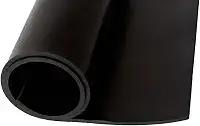 Lençol Liso Manta de Borracha 2mm Espessura – 1mt x 30cm
