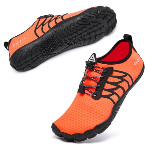 Image of Racqua Water Shoes Quick-Dry Swim Shoes Breathable Lightweight Beach Shoes Pool Barefoot Aqua for Women Men
