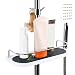 Produktbild Nifogo Badezimmer-Duschregal, Hänge-Duschregal, Aluminium, Duschregal, Organizer mit 2 Haken, Ständer für Seife, Shampoo, ohne Bohren an der Wand montiert, 19 mm  25 mm Stange