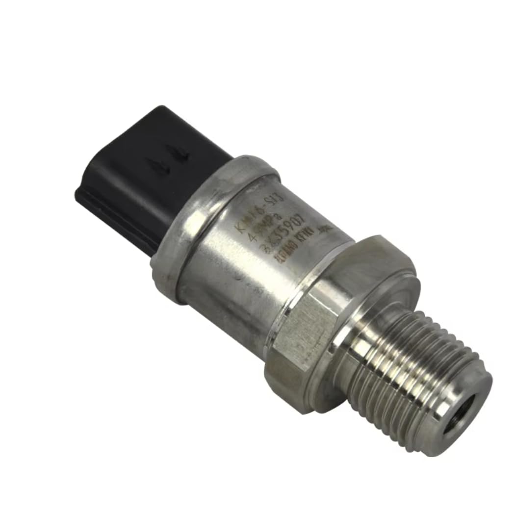 Excavator Accessories Fuel Pressure Sensor Pressure Switch 4436535 Compatible with ZAX230 ZAX240 Diesel Engine Machinery Parts (4436535)