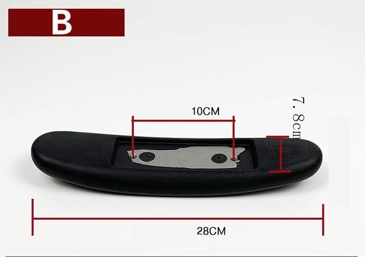 Compatible for Secretlab Compatible for Noblechairs Gaming Chair Armrest Pads, 2 Pack(Type B 2pcs)
