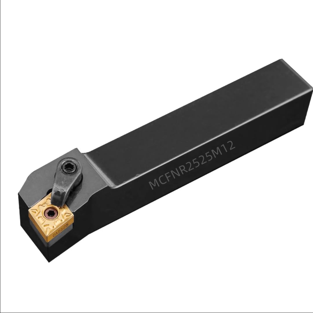 LINZUAN 25mm MCFNR2525M12 External cylindrical lathe tool holder Lathe tool holder for CNMG1204 carbide inserts Right hand