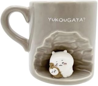 Marimo Craft Porcelain Chiikawa Famous Scene Mug, Friendship Type, 001431, Rabbit Mug, Gift