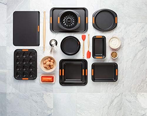 Le Creuset Toughened Non-Stick Bakeware Swiss Roll Tray 33cm, Coating, Black