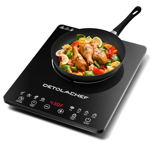 Portable-Induction-Cooktop-1800W-Induction-Stove-Burner-10-Temperature-Power-Levels-LED-Touch-Controls-Kids-Safety-Lock-Auto-Off-Pan-Detection-Burners-for-Cooking-RVs-Apartments Portable Induction Cooktop 1800W Induction Stove Burner 10 Temperature Power Levels LED Touch Controls Kids Safety Lock Auto Off Pan Detection Burners for Cooking RVs Apartments