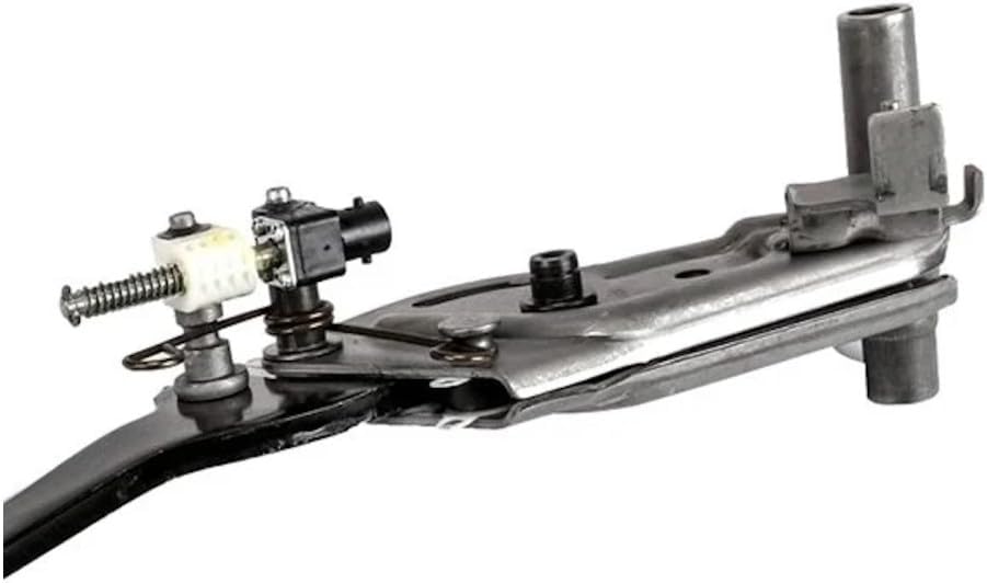 KarParts360 For Chevy Silverado 1500 2014 15 16 17 2018 Brake Pedal | Rubber Pedal Face | 18.89 Inches / 479.93 Millimeters Thickness | Removable Face | Steel Linkage | Linkage Attached